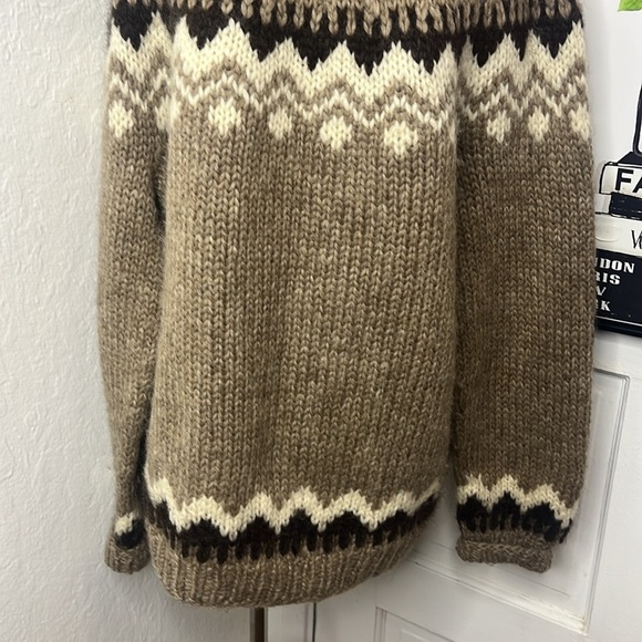 Vintage Hilda Ltd. Wool Cardigan Size Mens L - Picture 5 of 9